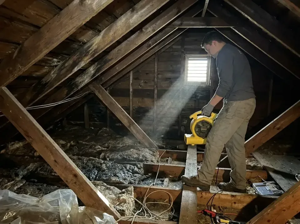 attic-water-damage-drying-proc-007 — frequently asked questions, Emergency Water Extraction & 24/7 Flood Response in Coral H…
